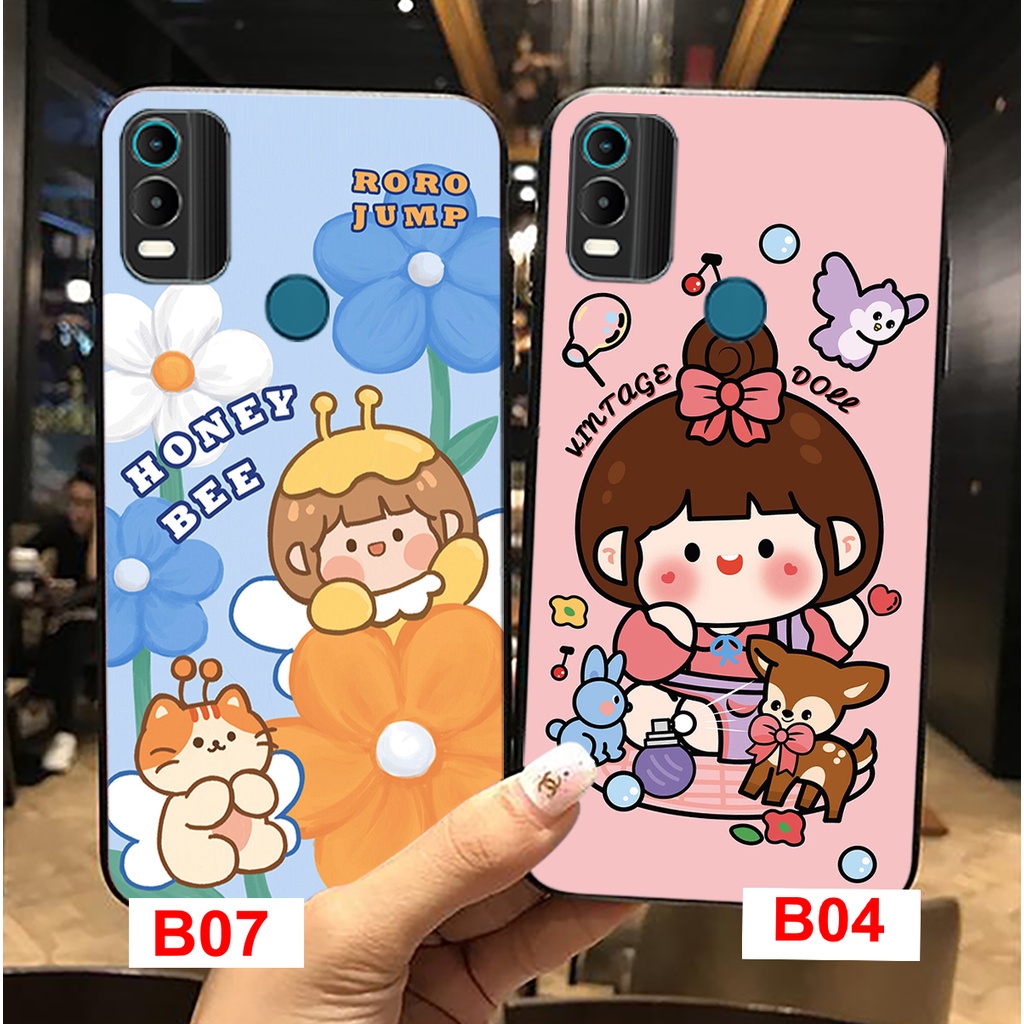 Ốp lưng Nokia C21 Plus cô gái jumpzozo siêu đẹp giá rẻ