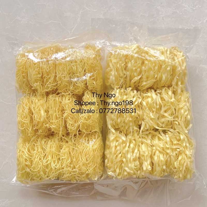 MÌ TRỨNG HỘT GÀ CHÂU PHÁT 500g 18 VẮT