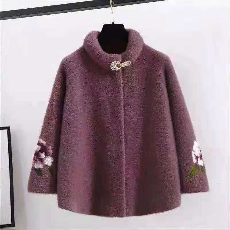 ☘Áo Dạ Ép Lông Cừu Trung Niên☘️