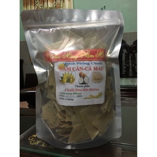 Bánh phồng chuối túi zip 500g