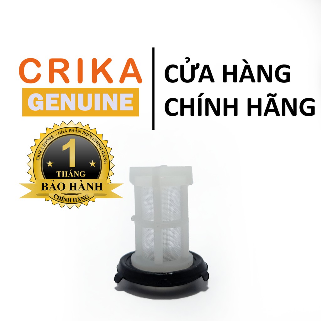 Cút nhựa lọc nối nhanh Crika đầu hút nước máy xịt rửa xe Ren 25mm