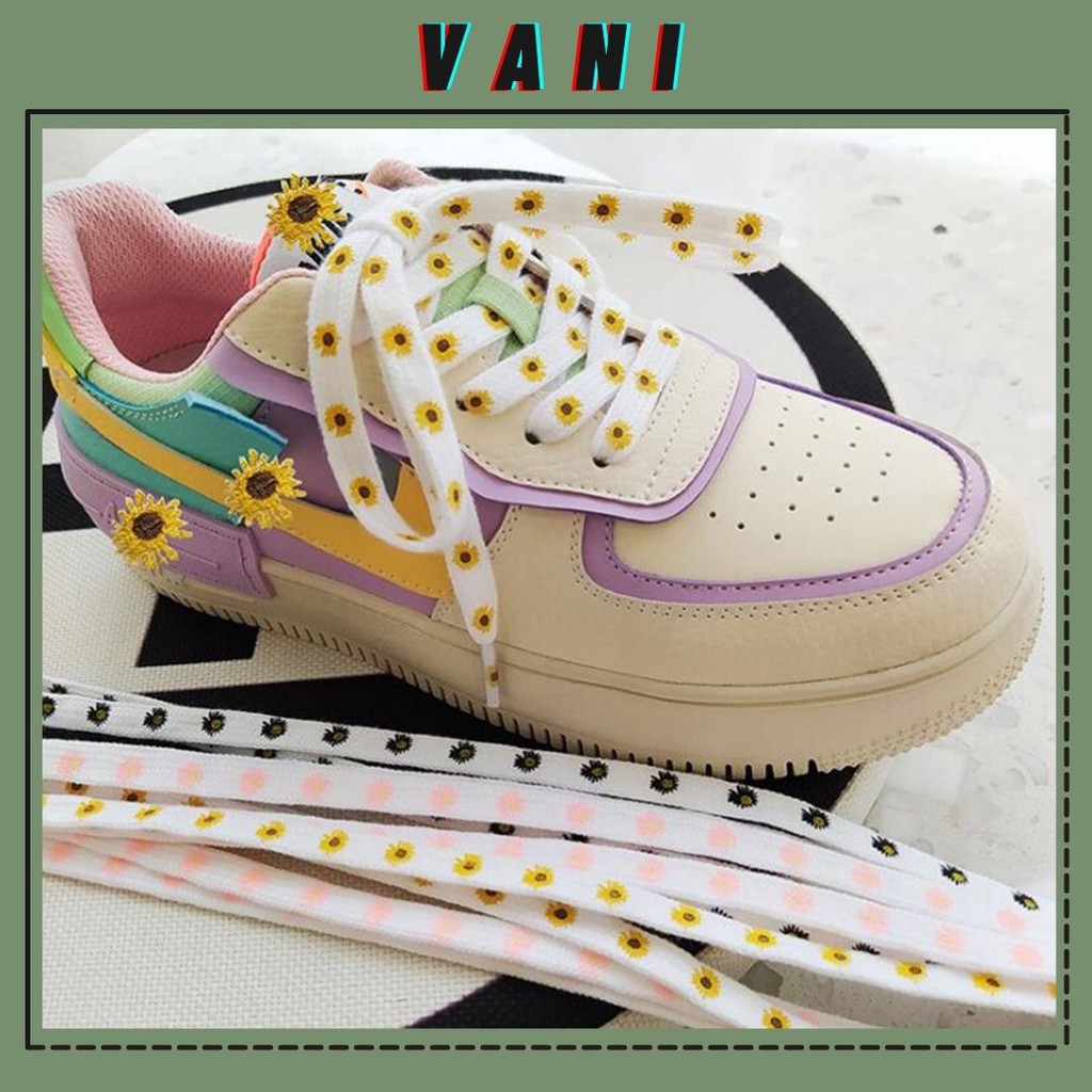 140cm Dây Giày Hoa Cúc - Phụ Kiện Giày Sneakers - Vani Store [TAT00048]