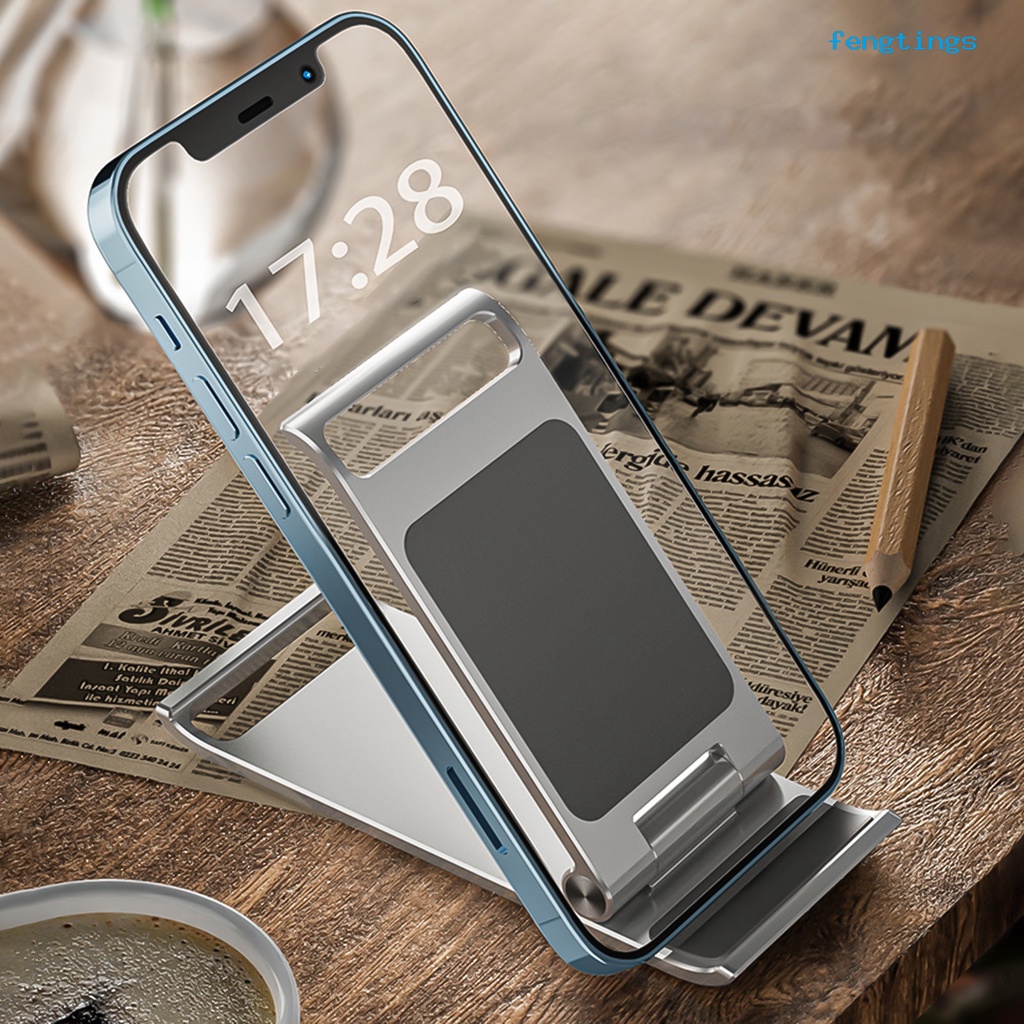 Giá Đỡ Điện Thoại/Máy Tính Bảng Siêu Mỏng Có Thể Gập Lại Tiện Dụng Cho Gia Đình f1