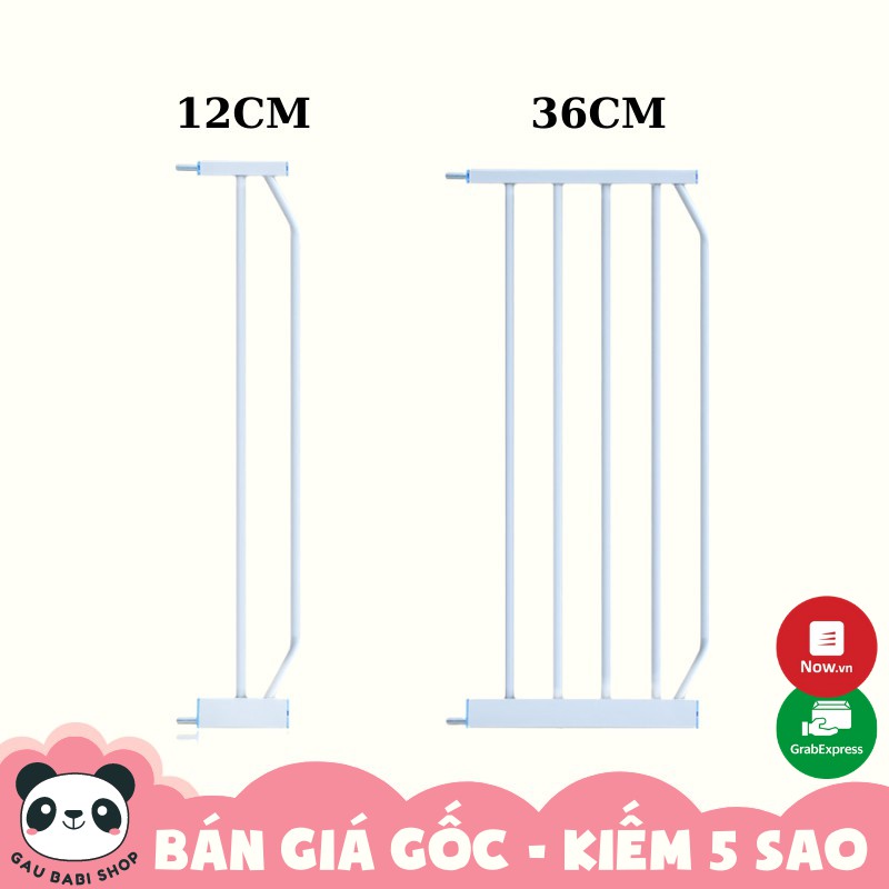FREESHIP !!! Thanh Nối Thêm Chặn Cửa/Cầu Thang Pomo Cho Bé (Loại 12cm và 36cm) - Nhập Khẩu Chính Hãng