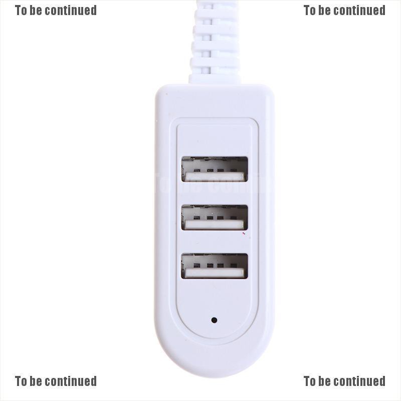 3 Ports USB 2.0 Multi High Speed HUB Splitter Expansion Laptop For Desktop PC