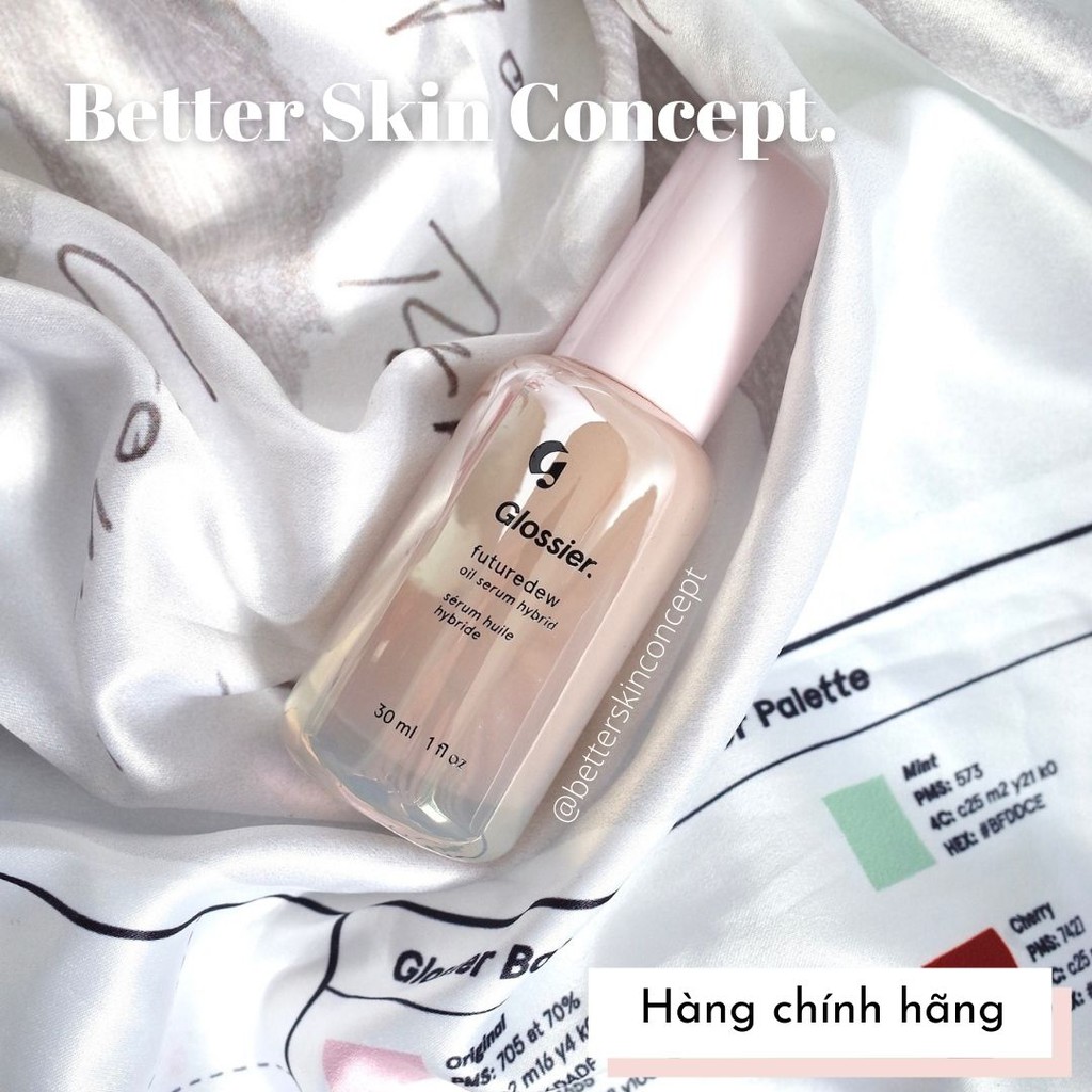 GLOSSIER FutureDew - Dầu dưỡng serum lót makeup cho da bóng khỏe