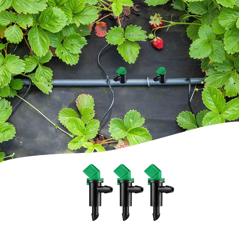 60 miếng 4GPH Vòi phun nước nhỏ giọt có thể tháo rời Máy phát nhỏ giọt Vườn Cờ tưới nhỏ giọt , cho cây và cây bụi