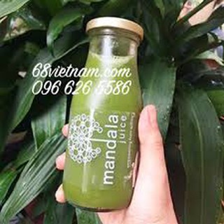 COMBO 8 CHAI THỦY TINH 310ml Đựng Sữa,  Nước Ép ,Nước Trái Cây, Mật ong, Chưng Yến