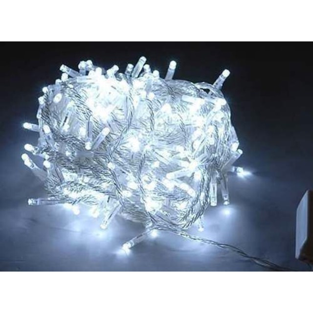 Đèn nháy trang trí Noel tết - Dây đèn led trang trí 5m treo cây thông, treo quất đào chớp nháy nhiều chế độ đủ màu