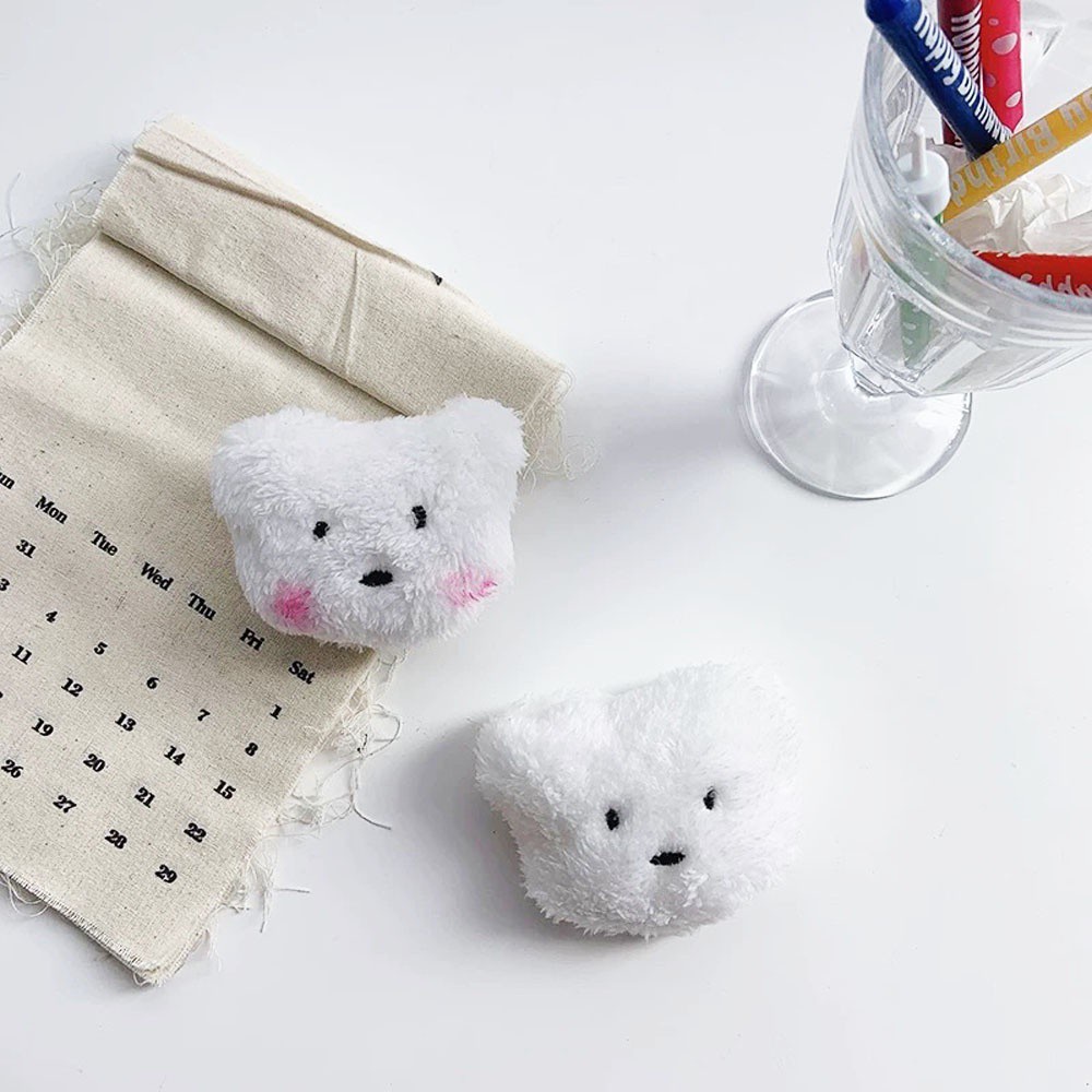 Ghim Cài Áo Hình Gấu / Thỏ Nhồi Bông Dễ Thương Cho Nữ