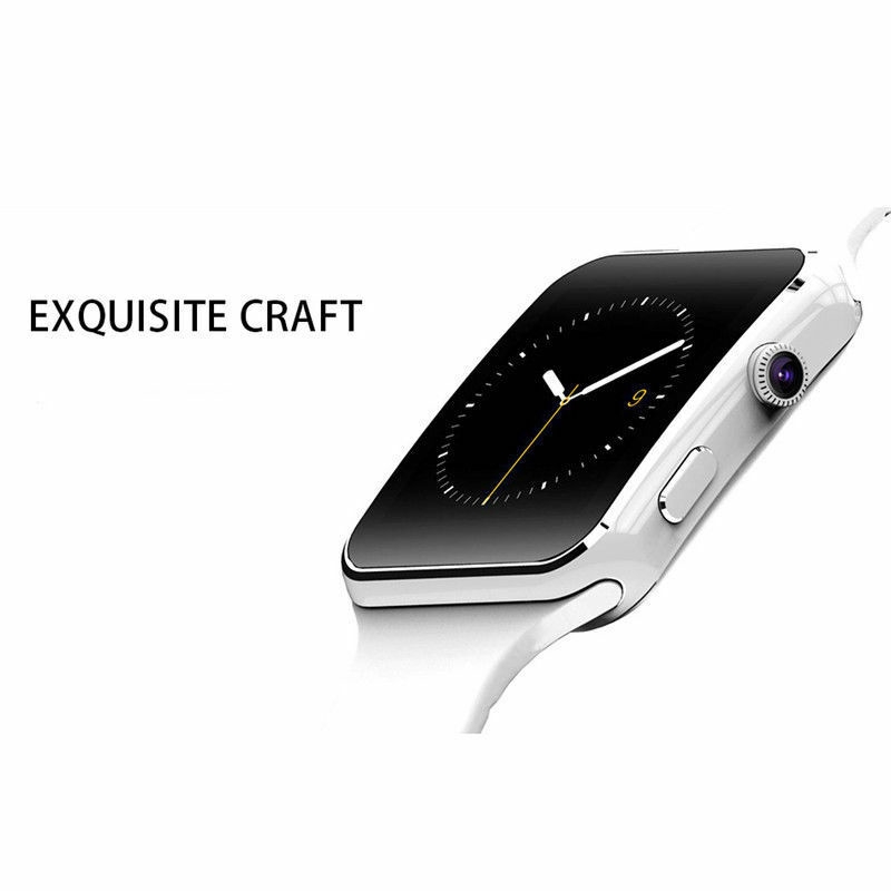 【P&amp;T】(Vòng đeo tay sức khỏe)X6 Bluetooth Screen Smartwatch Smart Watch for IOS Android iPhone Samsung Fashion Watches