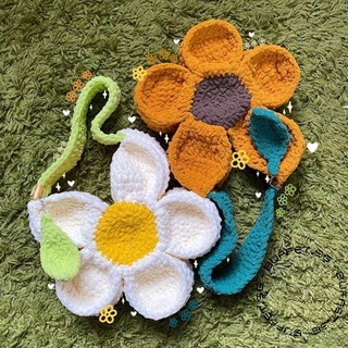 [HANDMADE] TÚI TOTE LEN HOA - CÓ ẢNH THẬT