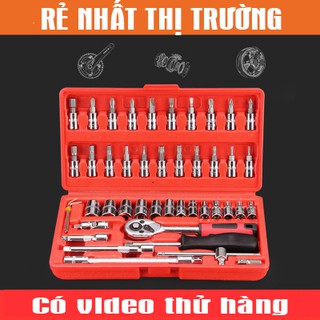 Bộ dụng cụ sửa chữa gia đình 46 món - 46 chi tiết