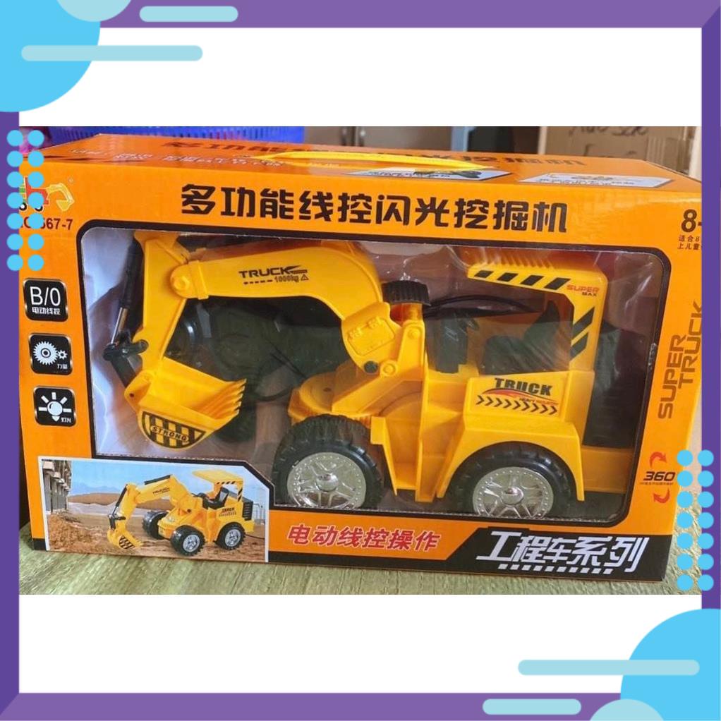 Xe Điều khiển Điện Máy Xúc Máy Nâng Xe Cần Cẩu