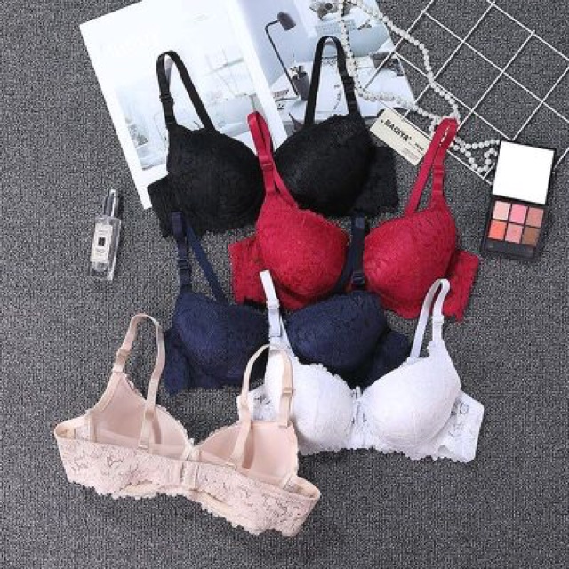 Áo ngực ko gọng ren mút mỏng B39 hàng baqiya