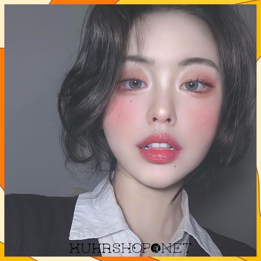 Bảng phấn má hồng 9 ô Moon Slice Beauty Brush Palette tạo khối và bắt sáng tự nhiên bám màu lâu trôi