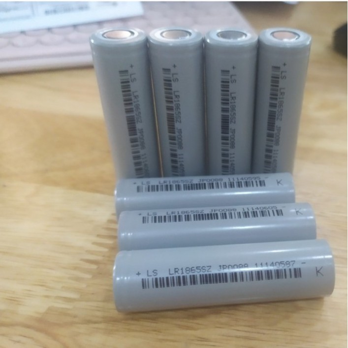 Pin 18650 LS LISHEN Xám 5C Chính Hãng, Dung Lượng Cao 2500 mah, Dòng Xả 12.5A