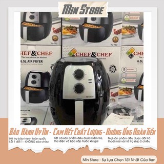 Nồi chiên không dầu chính hãng chef&chef 6,5L
