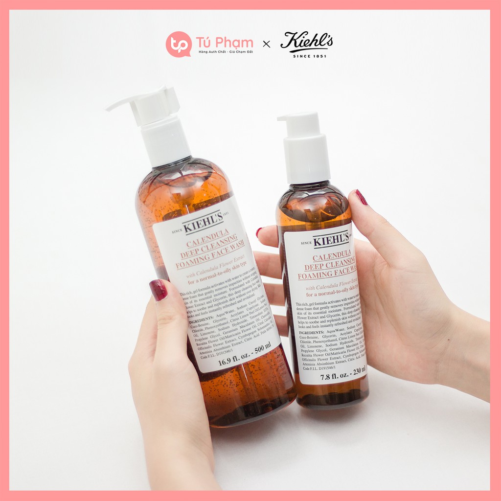 Sữa Rửa Mặt Hoa Cúc Kiehl’s Calendula Deep Cleansing Foaming Face Wash