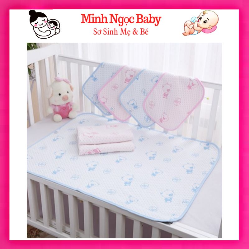 MIẾNG LÓT CHỐNG THẤM🌺FREESHIP🌺Tấm lót chống thấm 4 lớp dày dặn cao cấp ( 50x70cm)
