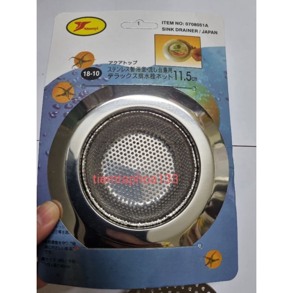 Lưới inox chặn rác cho rãnh thoát nước bồn rửa chén