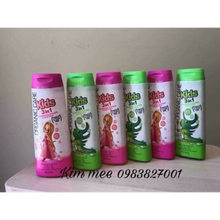 Dầu gội xả tắm Organic 3in1