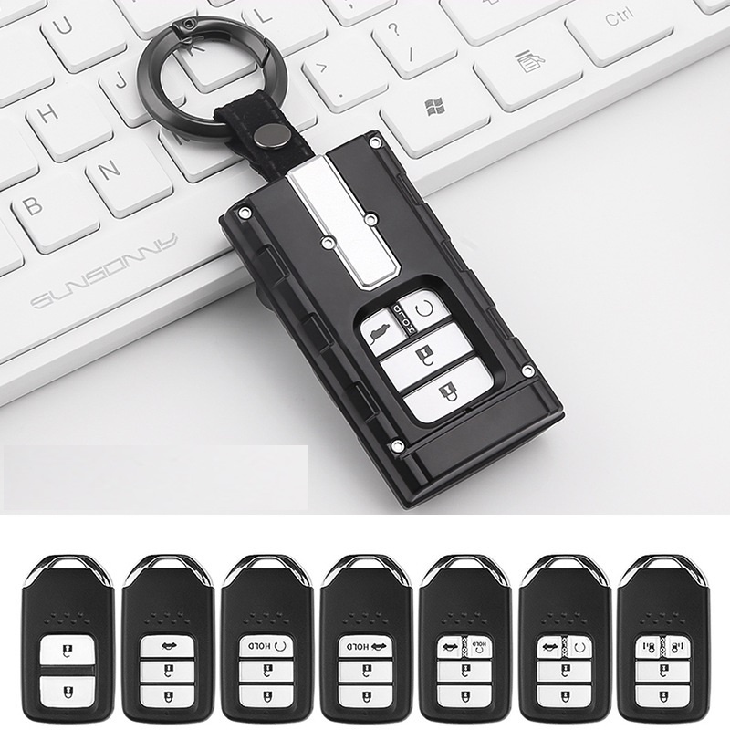 Vỏ ABS Đựng Chìa Khóa Điều Khiển Từ Xa Cho Honda Civic Accord CR-V City HRV JAZZ 2018-2019 Giá Đỡ