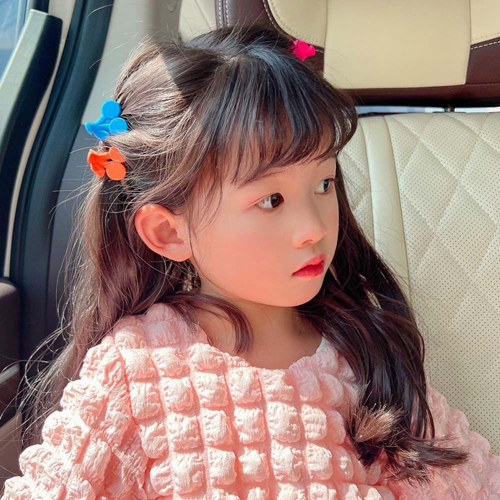 Kẹp Tóc Mini VANES1 Họa Tiết Quả Cherry Phong Cách Hàn Quốc