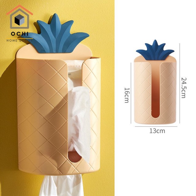 [LOẠI ĐẸP]Hộp Đựng Khăn Giấy Dán Tường Đa Năng, Tiện Ích Nhiều Màu Mắc