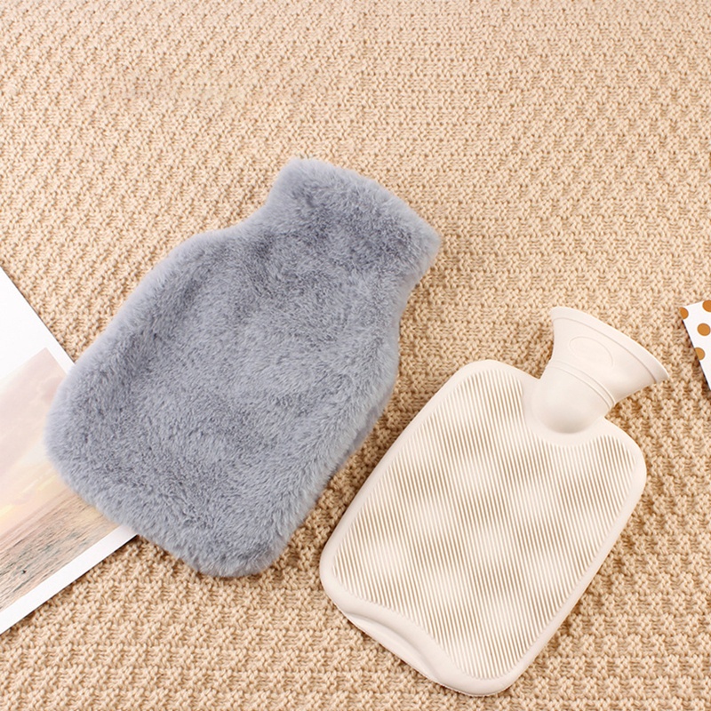 Túi Chườm Nóng Bằng PVC Phối Lông Đa Năng Tiện Dụng Cho Mẹ Và Bé