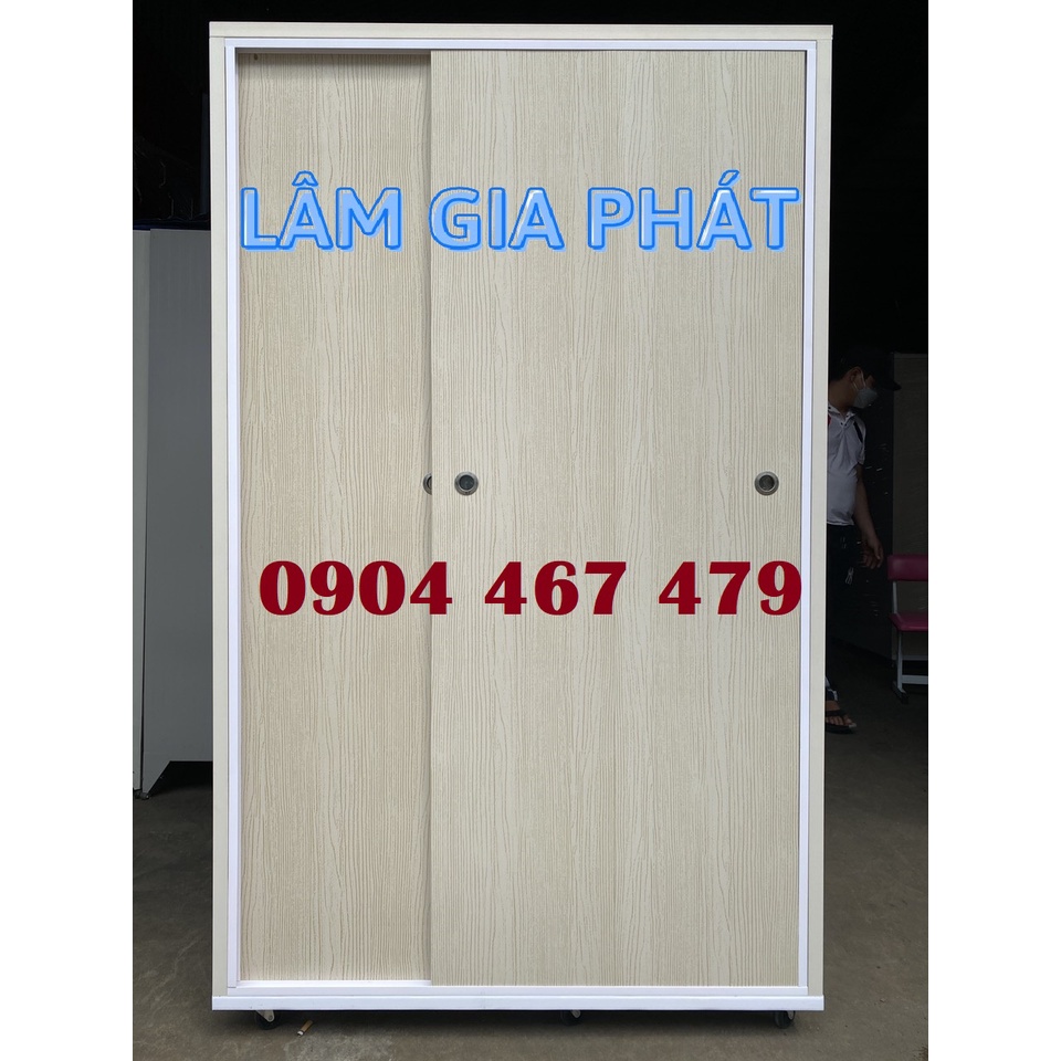 Tủ nhựa cửa lùa mẫu rộng 1m cao 1m8 sâu 45 / nhận hàng miễn ship