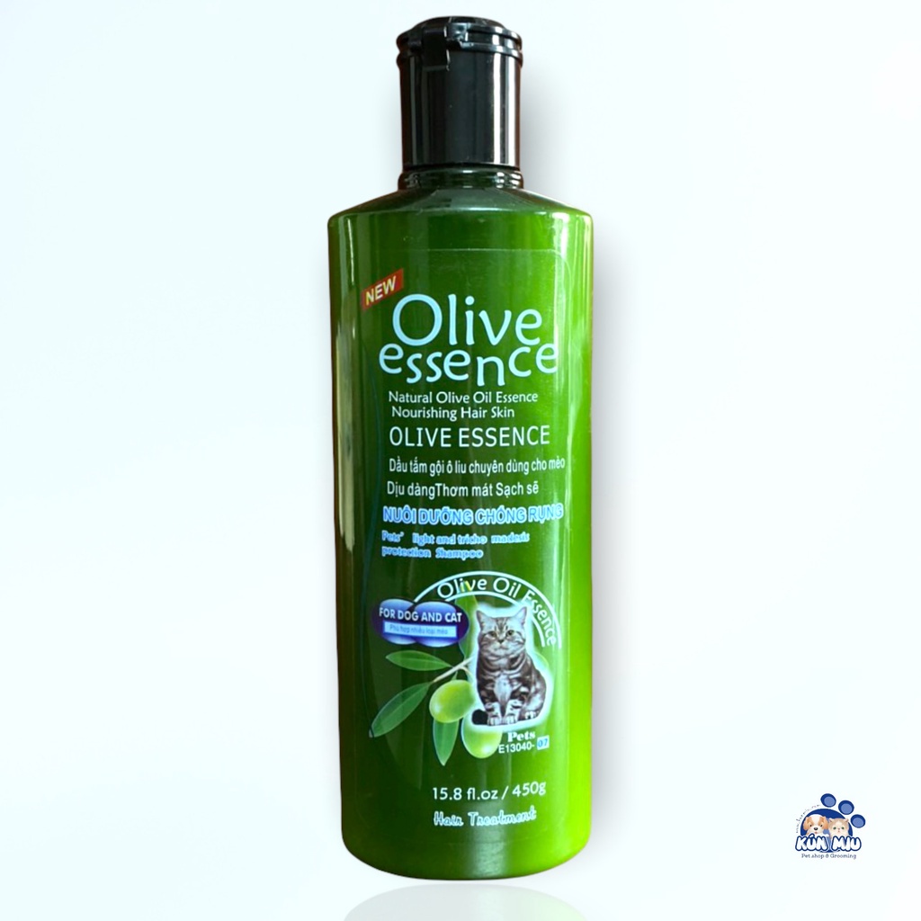 {HÀNG CHÍNH HÃNG } Sữa tắm chó mèo OLIVE 450ml SIÊU MỀM MƯỢT (5 loại đa công dụng) - Kún Miu Pet Shop Hà Nội