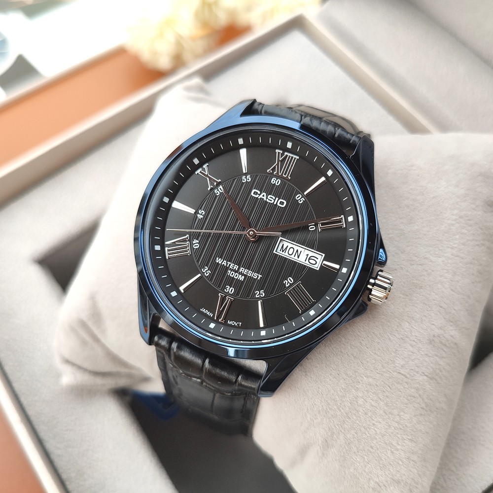 Đồng hồ nam casio ❤️ 𝐅𝐑𝐄𝐄𝐒𝐇𝐈𝐏 ❤️ Đồng hồ casio MTP-1384 MTP-1384D MTP-1384L MTP-1384BUL MTP-1384L-2A | BigBuy360 - bigbuy360.vn