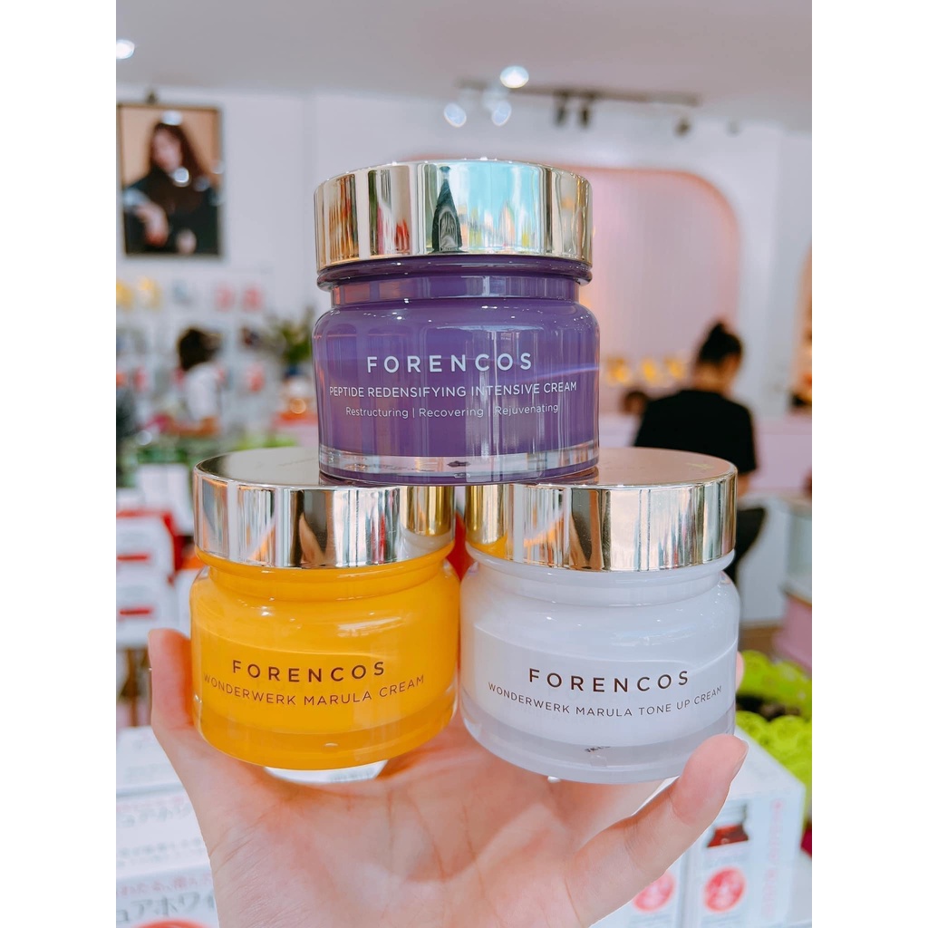 Forencos - Kem Cấp Ẩm & Dưỡng Trắng Nâng Tone 50g Hàn Quốc