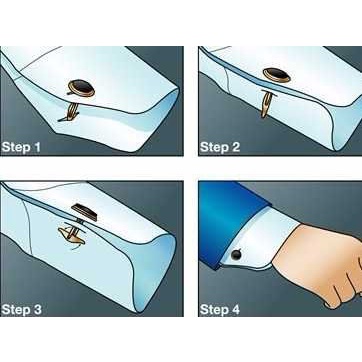 Khuy Cài tay áo Măng Set cao cấp đính đá - cufflinks , tặng kèm hộp nhỏ, hình bức tranh