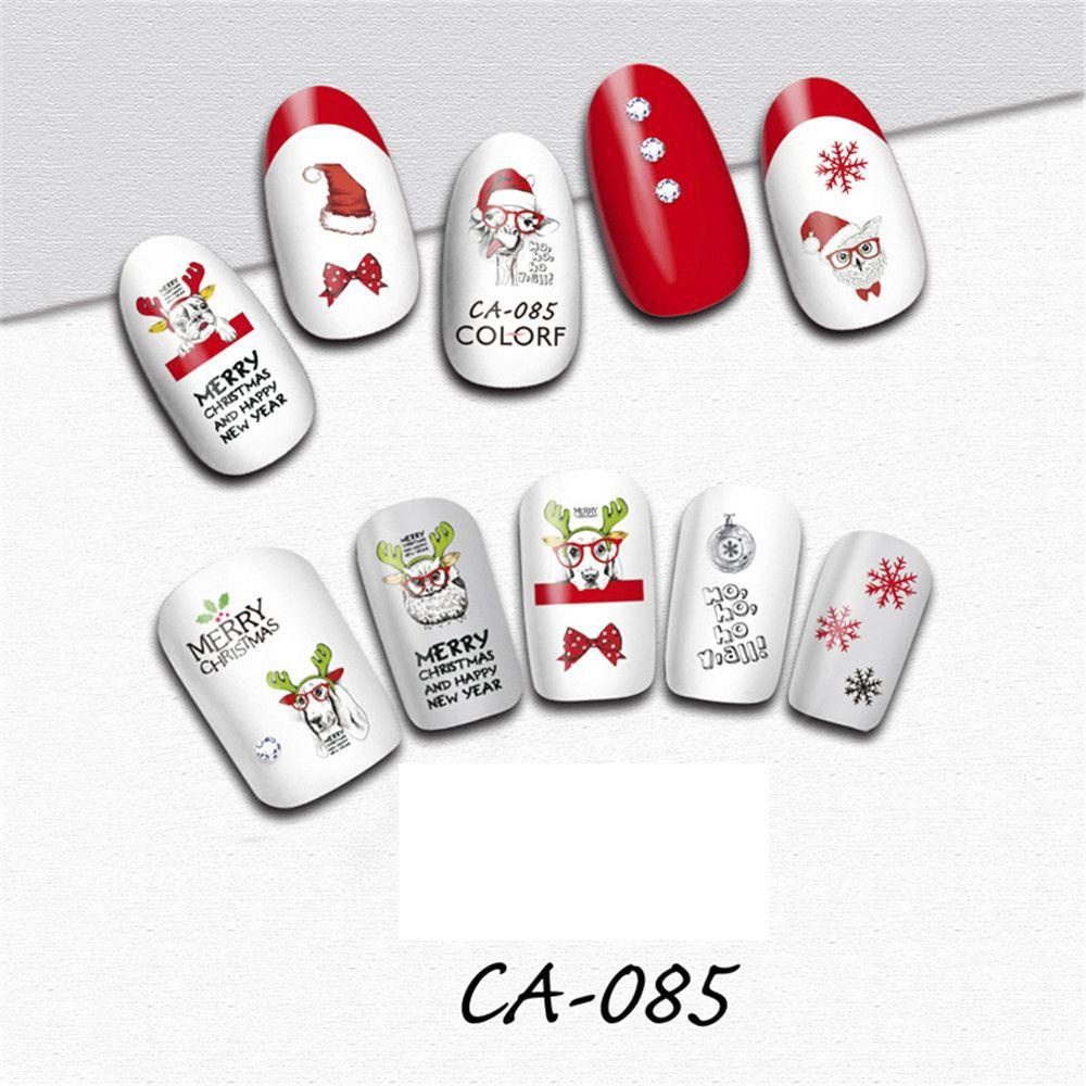 Miếng Dán Trang Trí Móng Tay Hình Bông Tuyết Dành Cho Trẻ Nhỏ