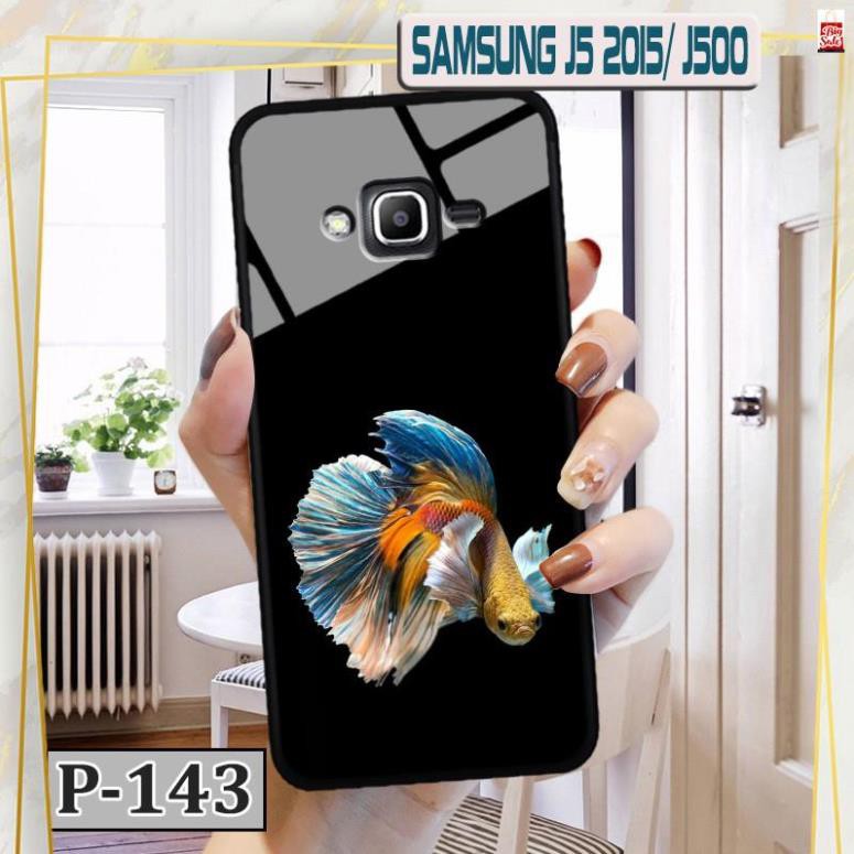 Ốp Samsung Galaxy J5 2015/ J500 - lưng kính in hình 3D