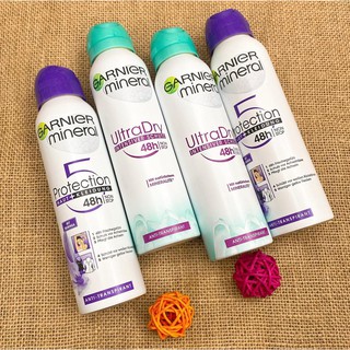 Xịt khử mùi cơ thể garnier mineral