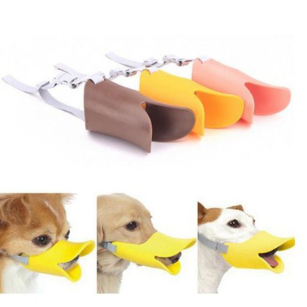 💥RỌ MÕM CHO CHÓ HÌNH MỎ VỊT💥🐶-Chất Liệu Slicon- Màu Sắc Siêu Dễ Thương