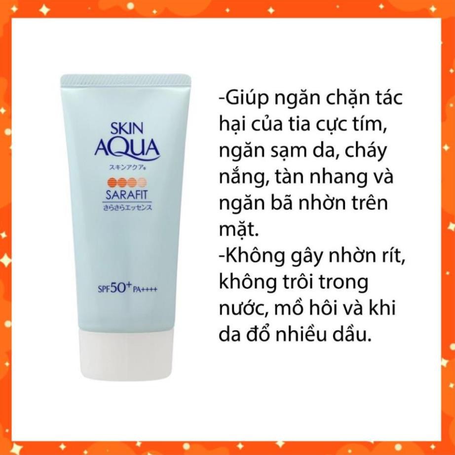 Kem Chống Nắng Skin Aqua Sarafit UV Essence SPF 50+/PA++++ 80g