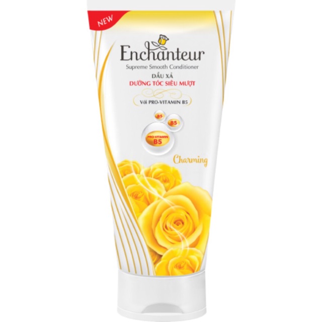 Dầu xả dưỡng tóc siêu mượt Enchanteur Charming 170g