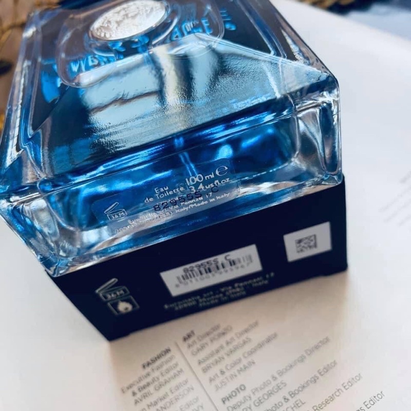 [100% Auth- CHÍNH HÃNG] Nước Hoa Nam VERSACE pure homme 100ml