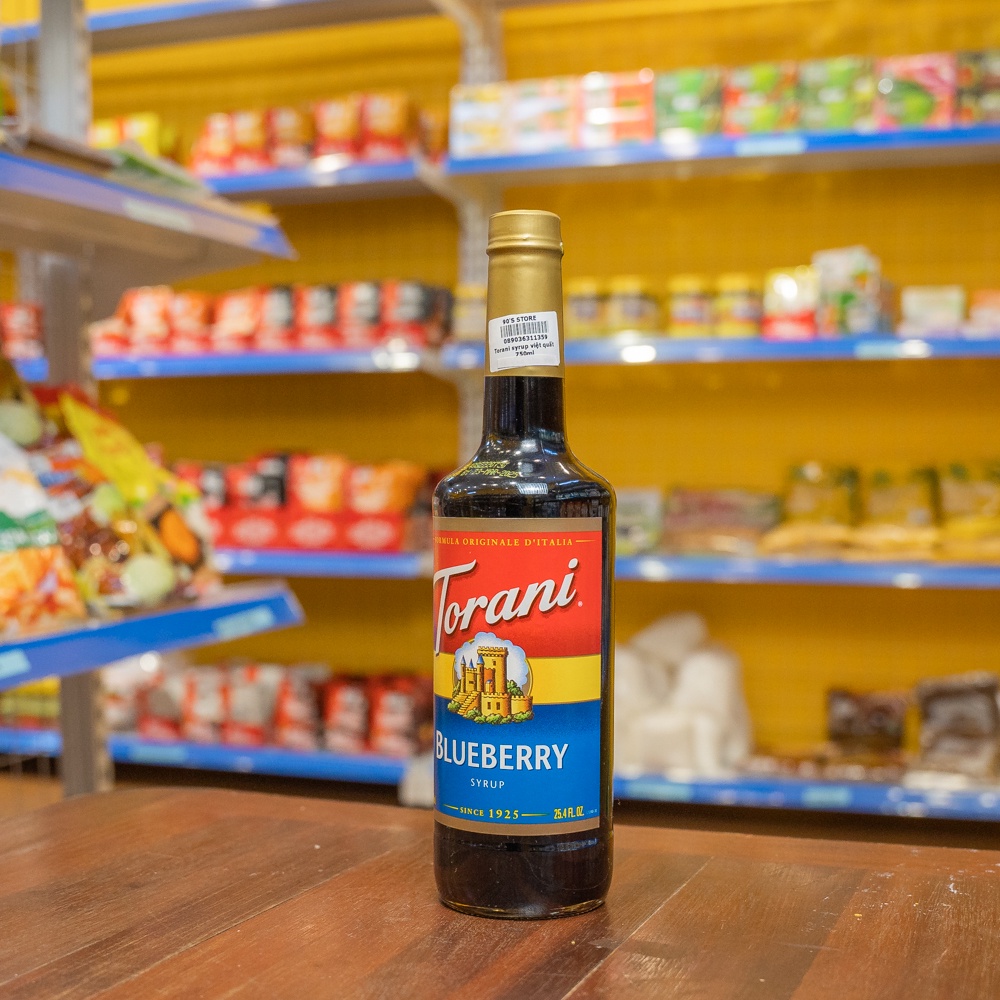 Torani syrup việt quất 750ml