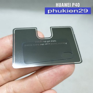 [Huawei P40/P40 Pro] Dán kính chống xước camera