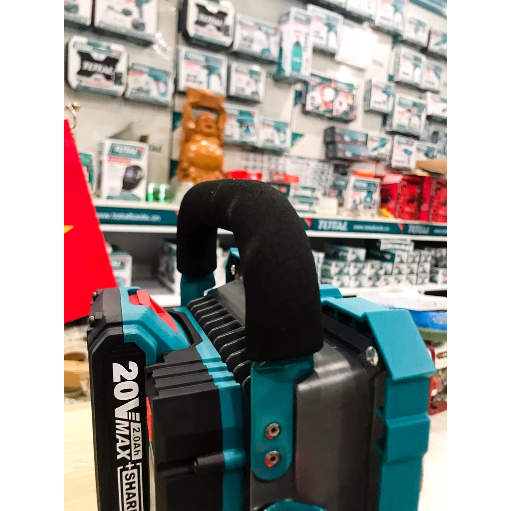 Đèn PIN 20V lithium TFLI2002 TOTAL TOOLS WORD - Chiếu sáng bằng Pin 22V, Tiện ích đèn siêu sáng
