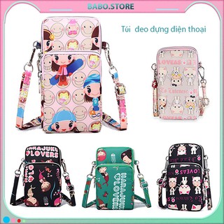 Túi đeo chéo nữ mini đựng điện thoại xinh, dễ thương nhiều ngăn đựng chống nước hiệu quả đẹp, thời trang babo.store