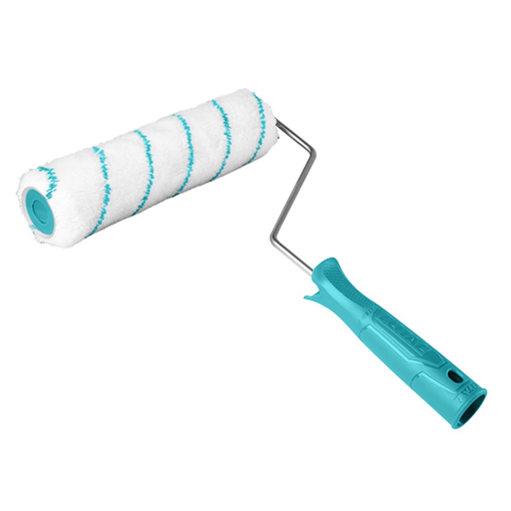 Cọ lăn sơn hình trụ TOTAL THT8592 9 inch, bông lăn siêu mịn sợi Micro Fibre 12mm bền chắc tay cầm nhựa ABS linh hoạt