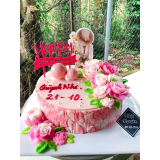 Khuôn Silicone Viền Vân Gỗ 14*12Cm