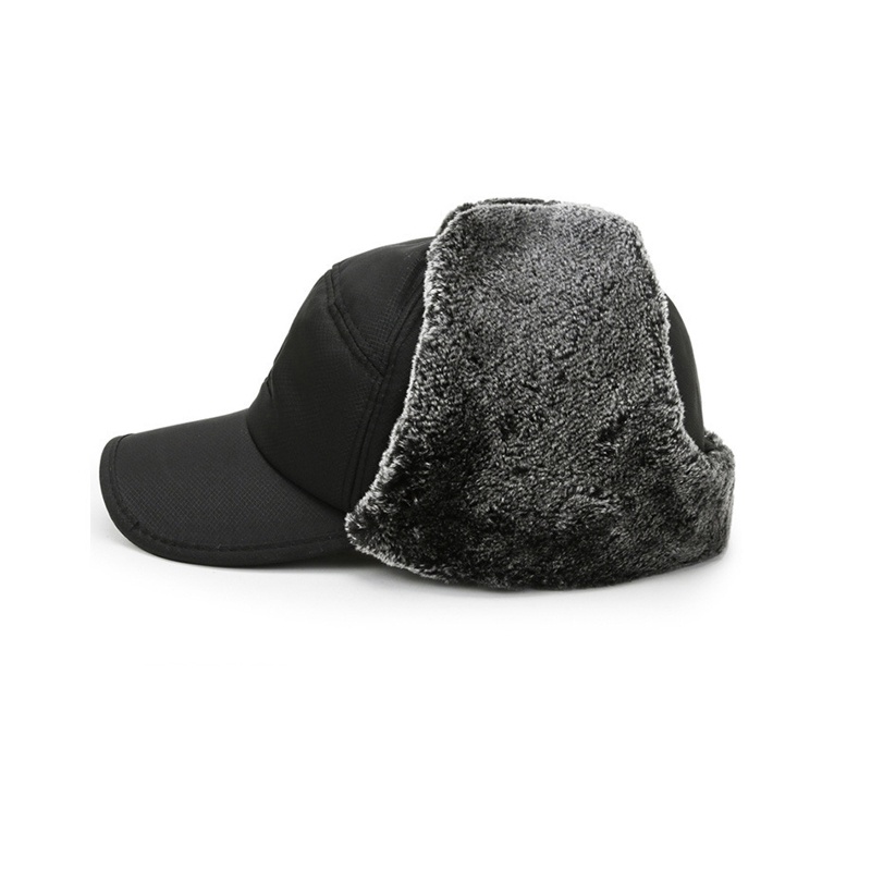 Winter warm hat with thick velvet lining for men and women