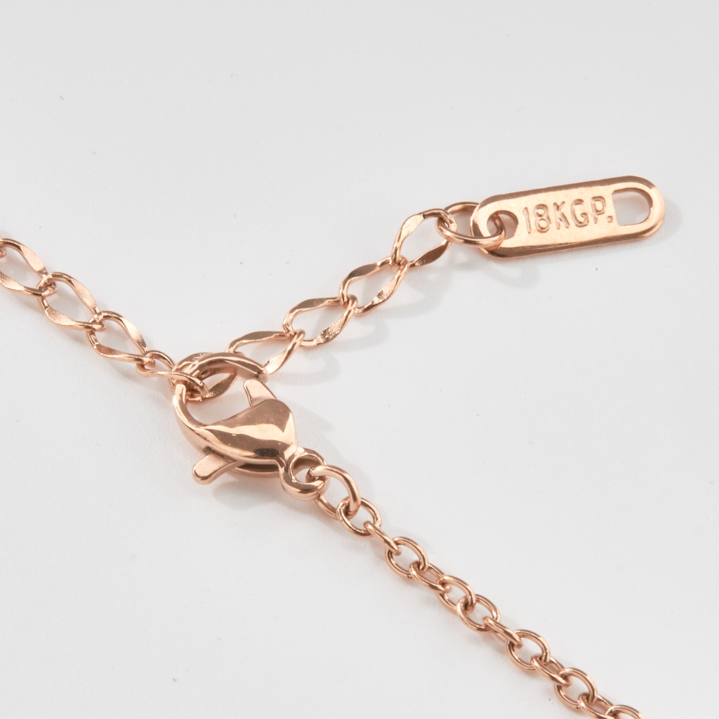 Vòng tay nữ CDE Pearl Bracelet Rose Gold CDE2021